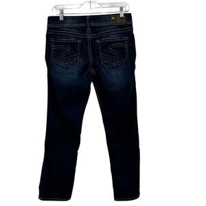Silver Suki Capri Jeans Women's SZ 29 Blue Everyday Comfort Weekend Y2K Cropped